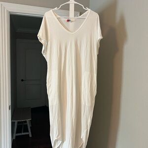 Free People White Casual Dress